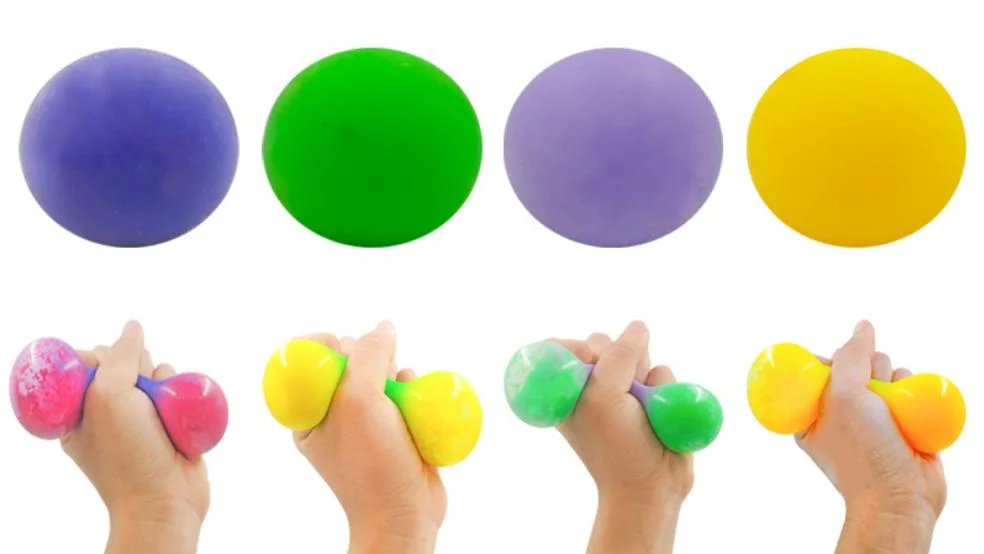 Custom Material PU Foam or TPR Squeeze Toy Stress Ball Squishy Fidget Toys