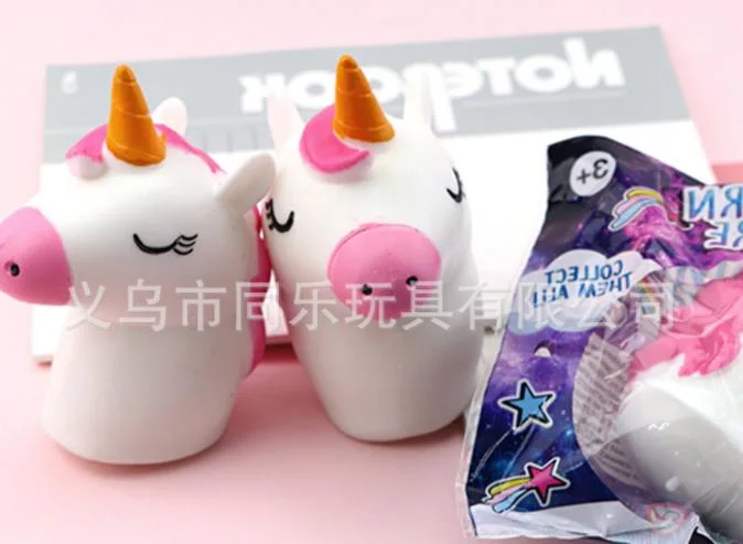 Jumbo Kawaii Stress Relief Cream Scented Antistress Unicorn EVA Toy