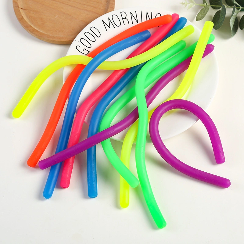 Party Favors Stocking Stuffers Gifts Funny Anxiety Relief Squishy Pull Stretch Strings Stretchy Noodle Fidget Toys