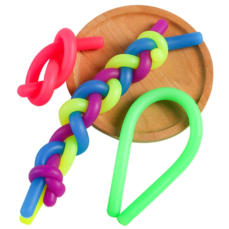 Party Favors Stocking Stuffers Gifts Funny Anxiety Relief Squishy Pull Stretch Strings Stretchy Noodle Fidget Toys