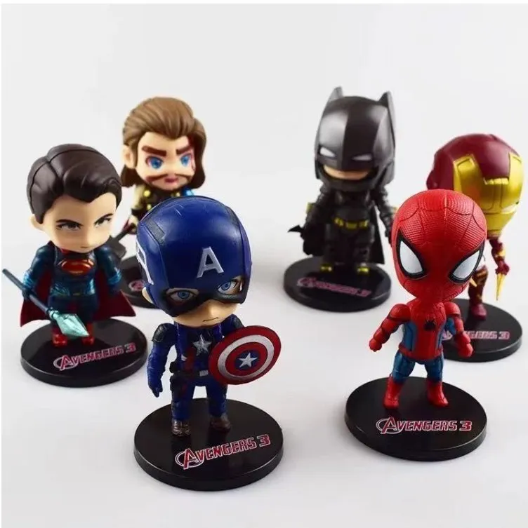 Marvel Avengers слепая коробка модная мультяшная модель украшения детские игрушки