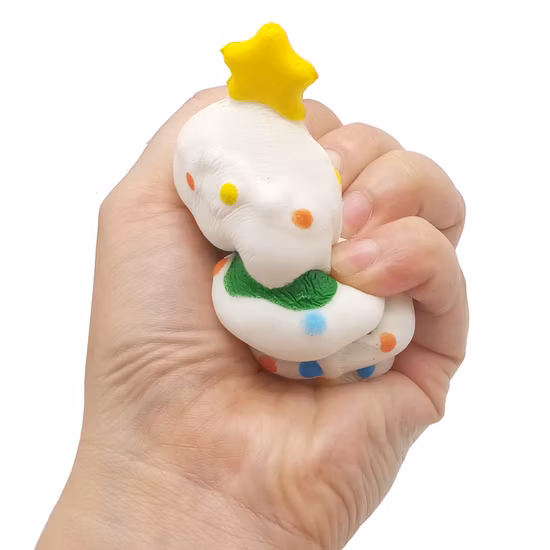 Рождественская елка Slow Rising Squishy Jumbo Toys Squishy Рекламная игрушка для снятия стресса 10 см Симпатичная рождественская елка Slow Rising Squishy